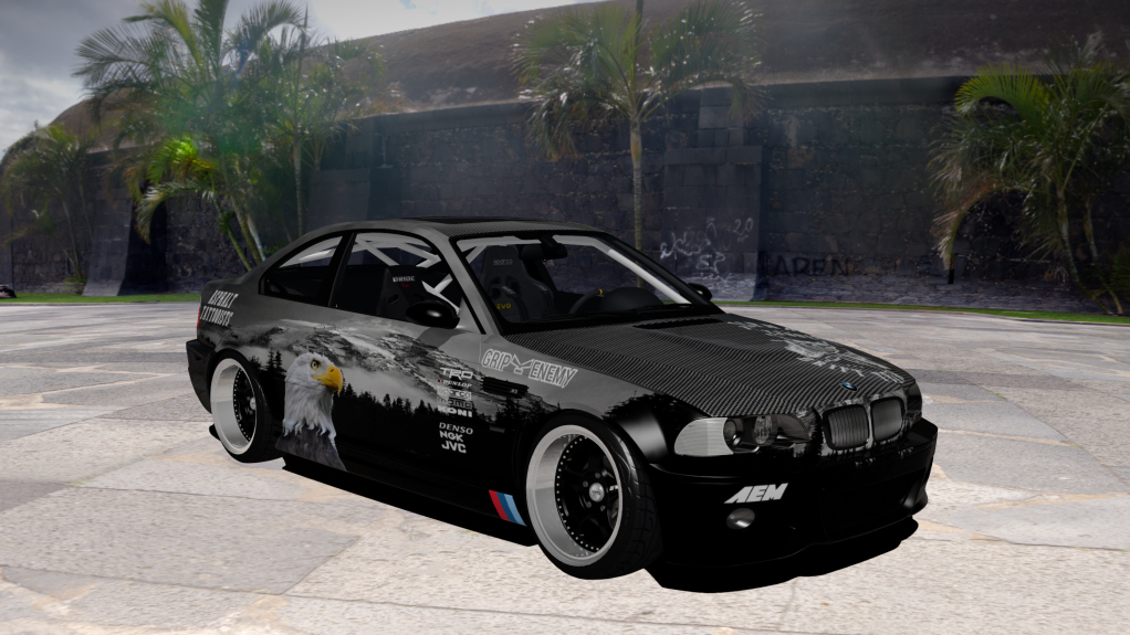 ATDT BMW E46 M3, skin chin_