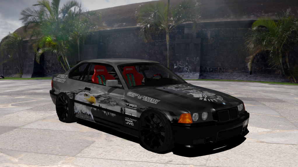 ATDT BMW E36 M3, skin chin_