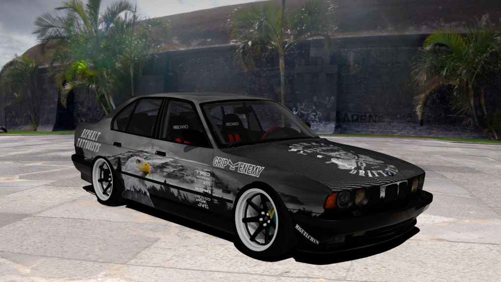 ATDT BMW E34 , skin chin_