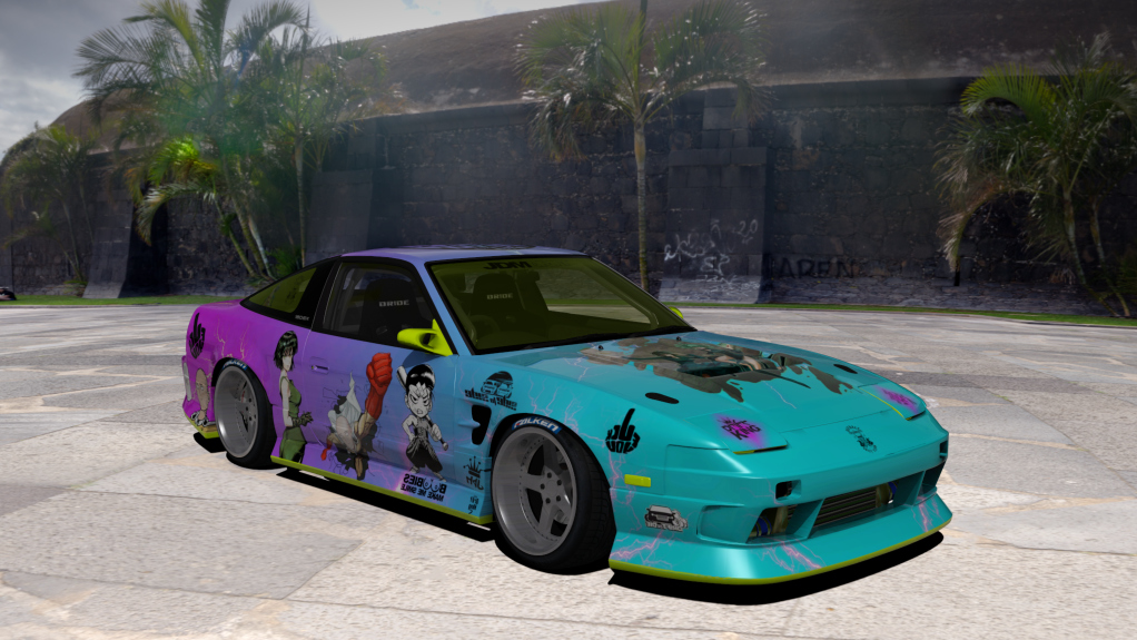 ATDT Nissan 180SX, skin ATDT- OnePunchMan_