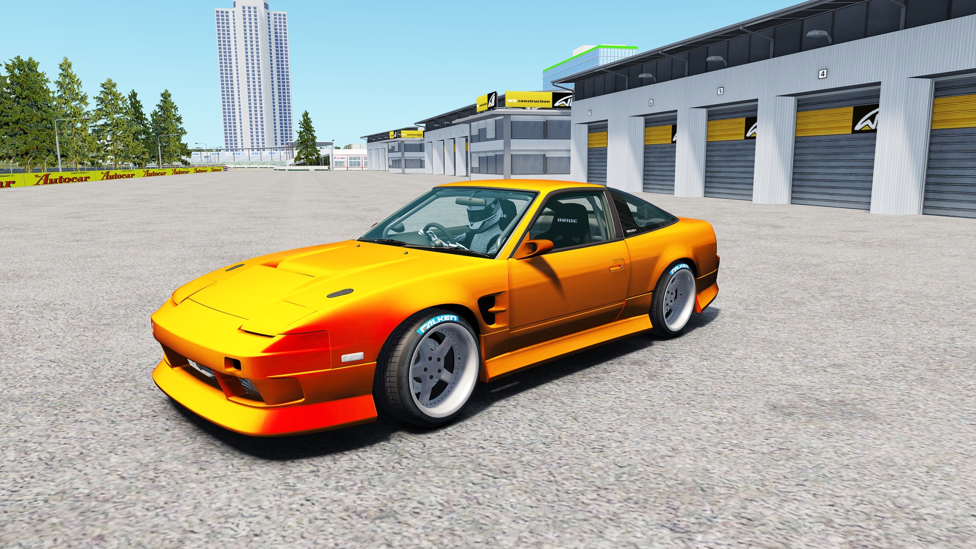 ATDT Nissan 180SX, skin k2red