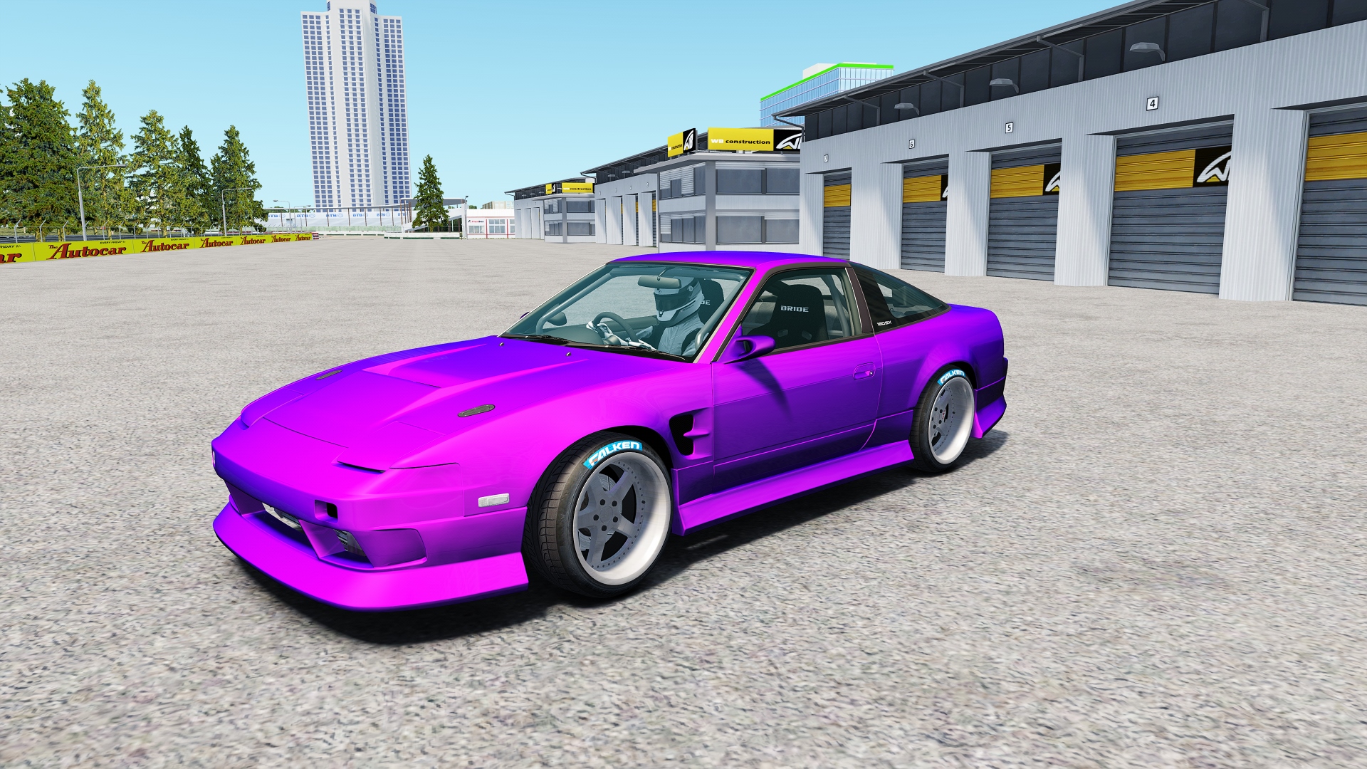 ATDT Nissan 180SX, skin pink_obsession