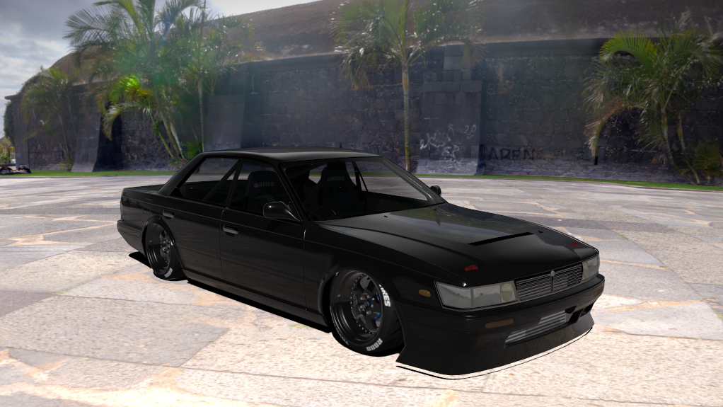 ATDT Nissan Laurel C33, skin black