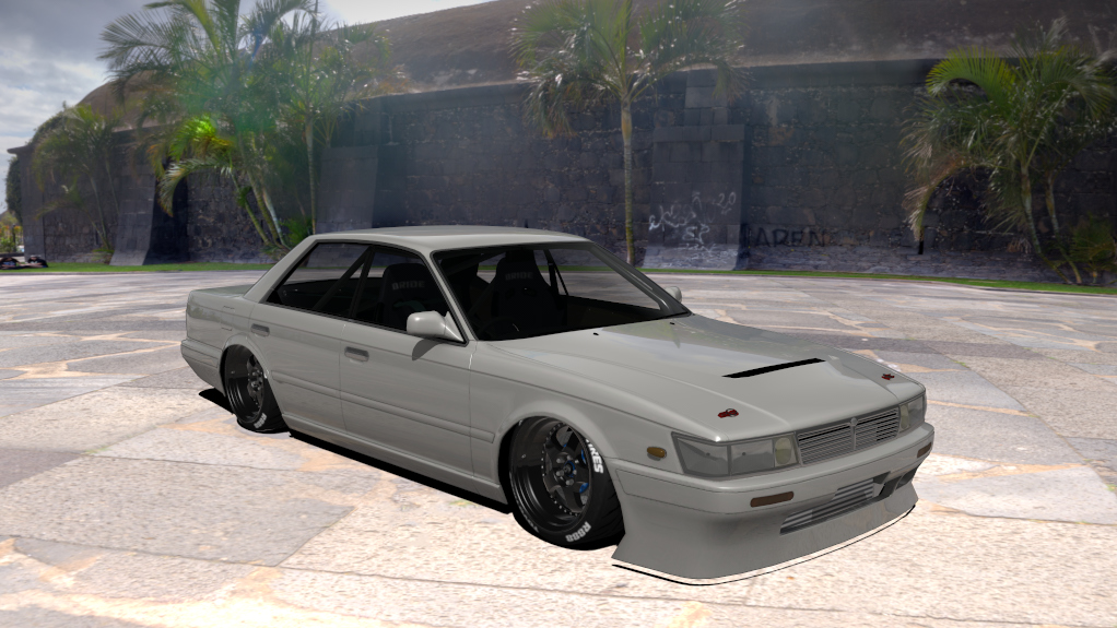 ATDT Nissan Laurel C33, skin clear_white