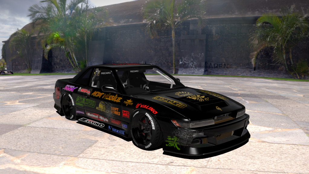 ATDT Nissan Silvia S13, skin ATDT MISSILE_