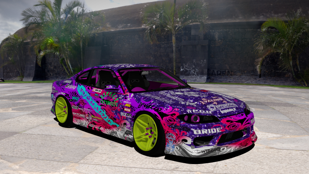 ATDT Nissan Silvia S15, skin SARCK_