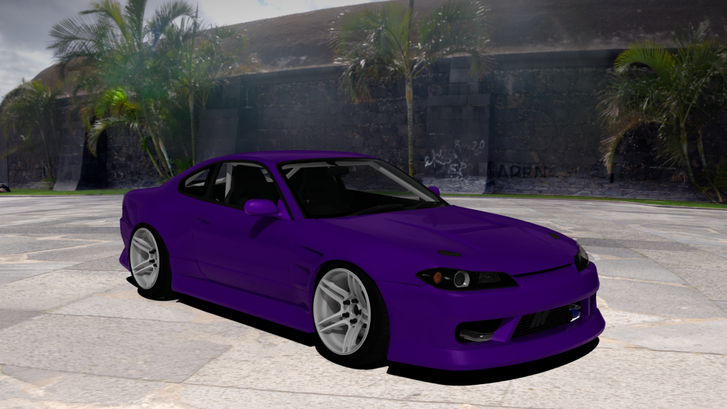 ATDT Nissan Silvia S15, skin purple