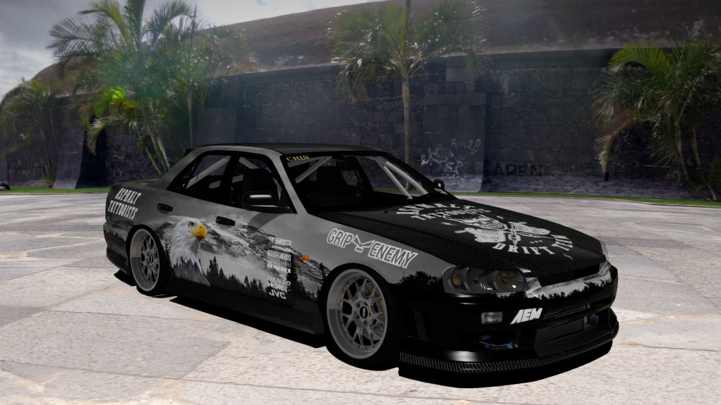 ATDT Nissan Skyline HR34, skin chin_