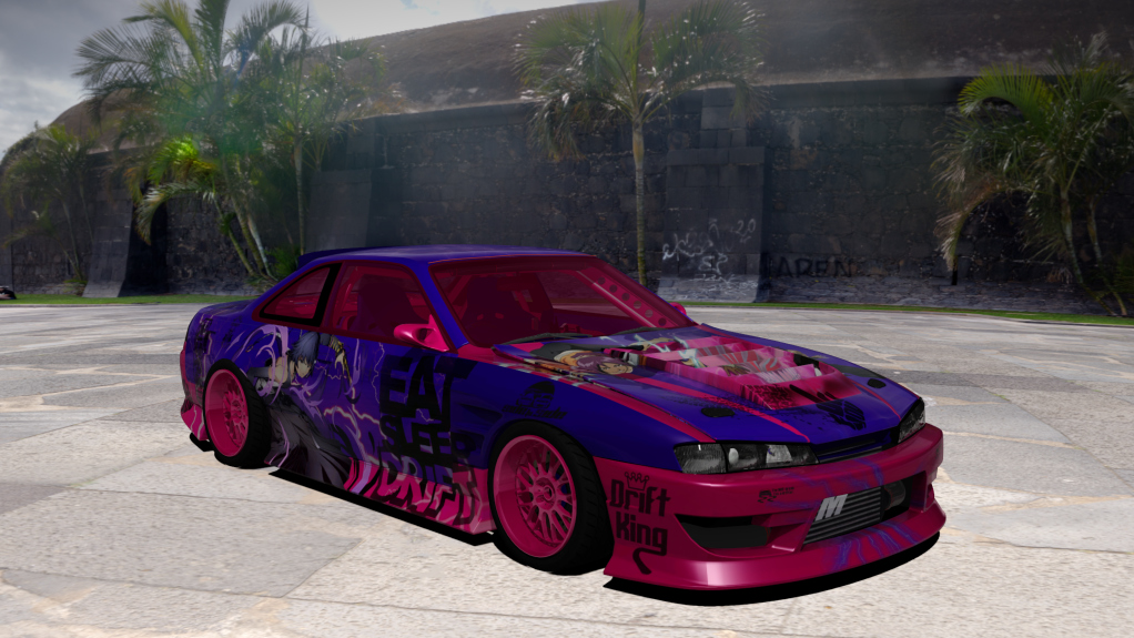 ATDT Nissan Silvia S14a, skin ATDT-PinkStyle_