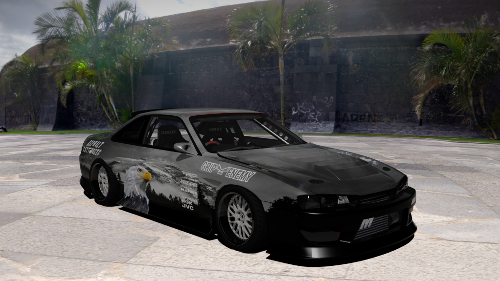 ATDT Nissan Silvia S14a, skin chin_