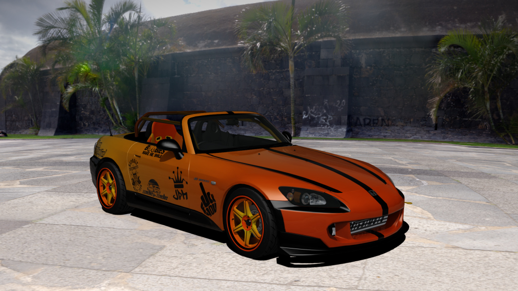 ATDT Honda S2000 D Spec, skin ATDT-Orange