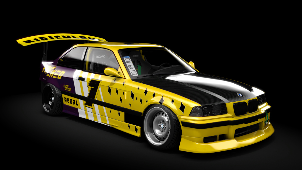 STI/CKED BMW E36 323i Kovynia PCP, skin Sticked_no_wing