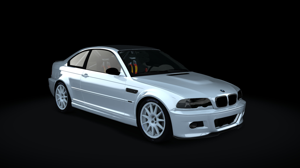 BMW M3 E46 Rally, skin 0_White