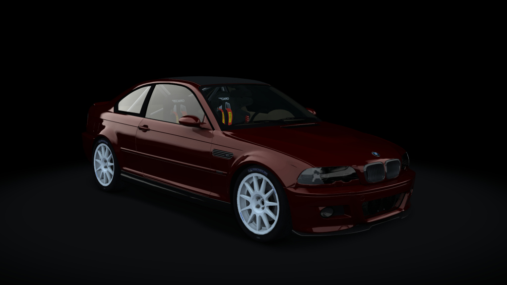 BMW M3 E46 Rally, skin Barbera_Red