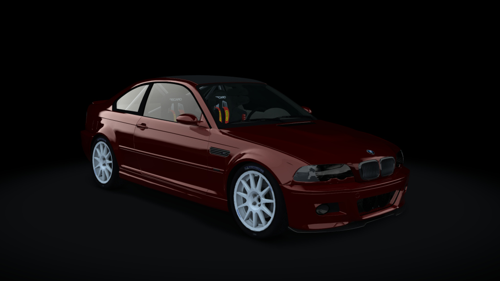 BMW M3 E46 Rally, skin Red