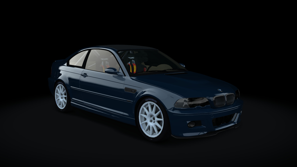 BMW M3 E46 Rally, skin monte_carlo_blue