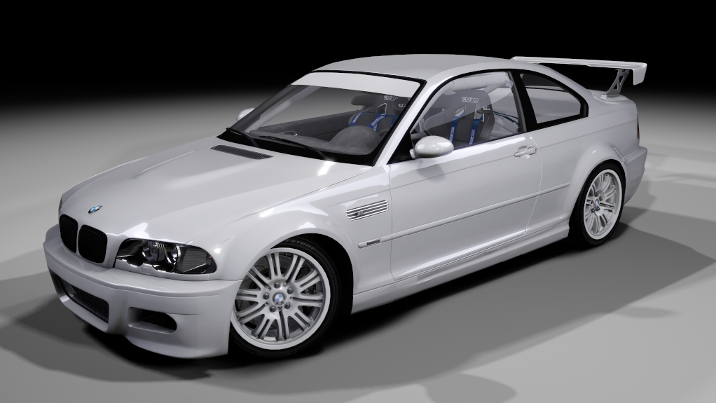 bmw M3 E46 rally, skin template 2k