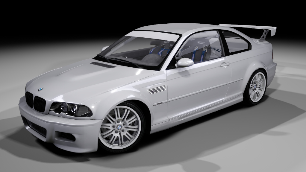 bmw M3 E46 rally, skin template 4k