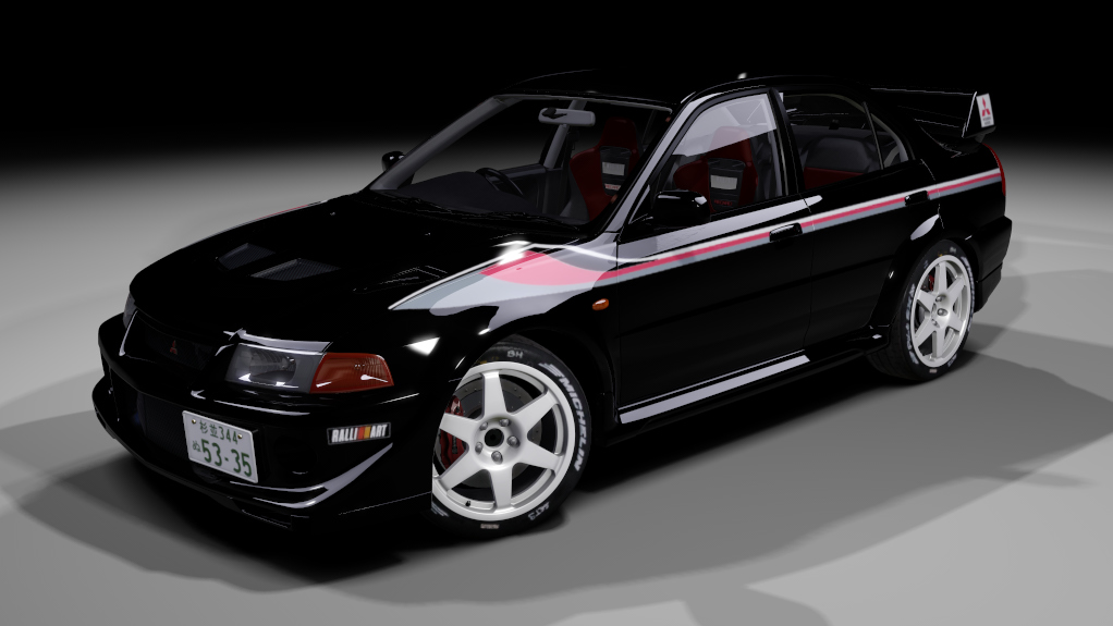Mitsubishi Lancer Evolution VI Tommi Mäkinen Edition, skin 09_pyrenees_black_brands