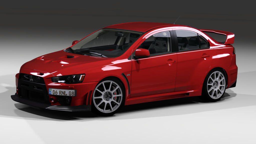 Mitsubishi Lancer EVO X FQ-400 Tracktool, skin 02_Red