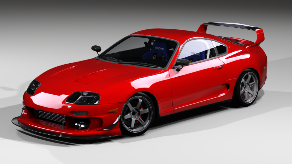 Toyota Supra MK4 Tracktool, skin 0_red