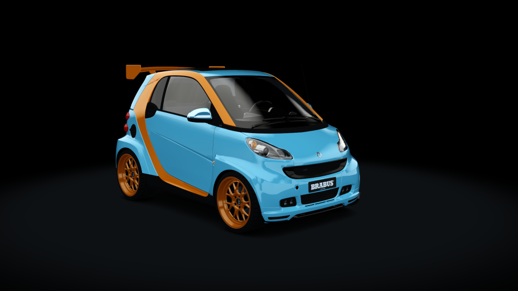 Smart BRABUS Tuned, skin amg_orange