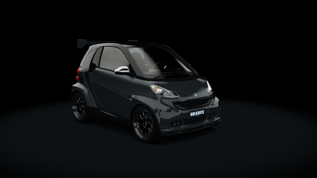 Smart BRABUS Tuned, skin carbon