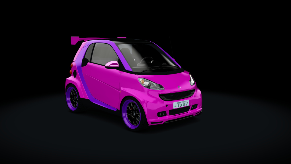 Smart BRABUS Tuned, skin pink