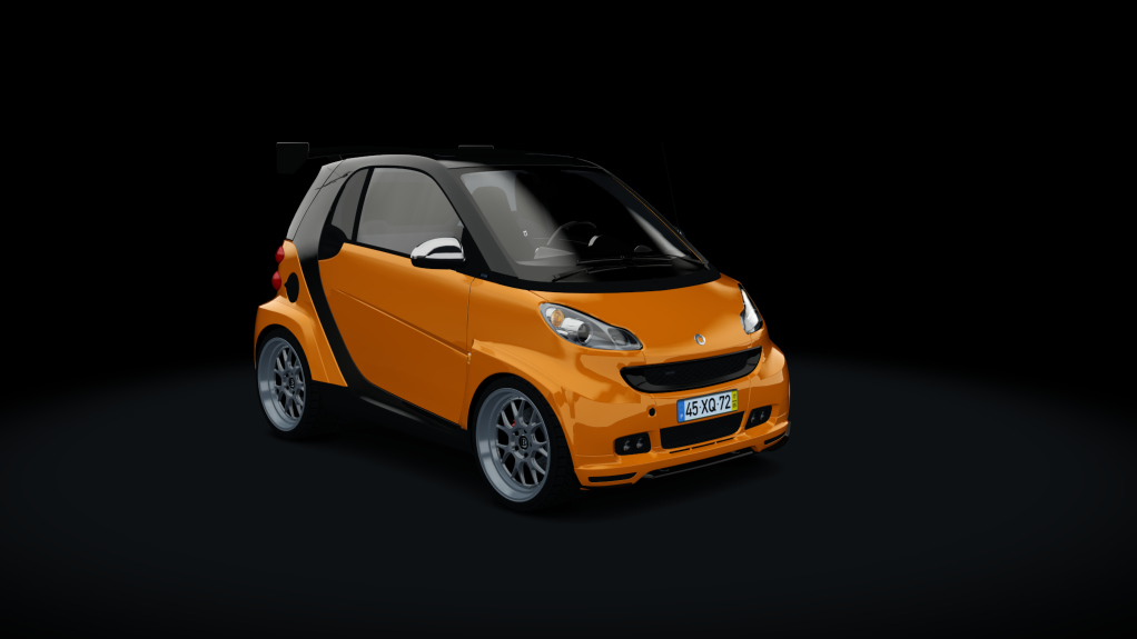 Smart BRABUS Tuned, skin stock_orange