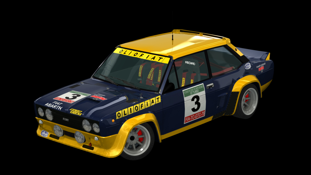 Fiat 131 Abarth Millington, skin fiat_131_3