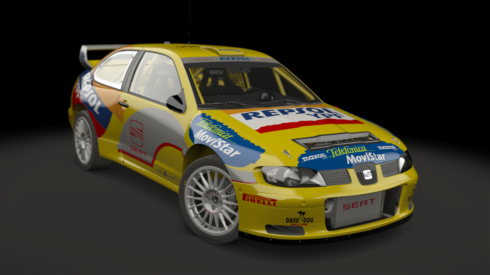 Seat Cordoba ev2 WRC, skin # seatsport_bydelirioworks