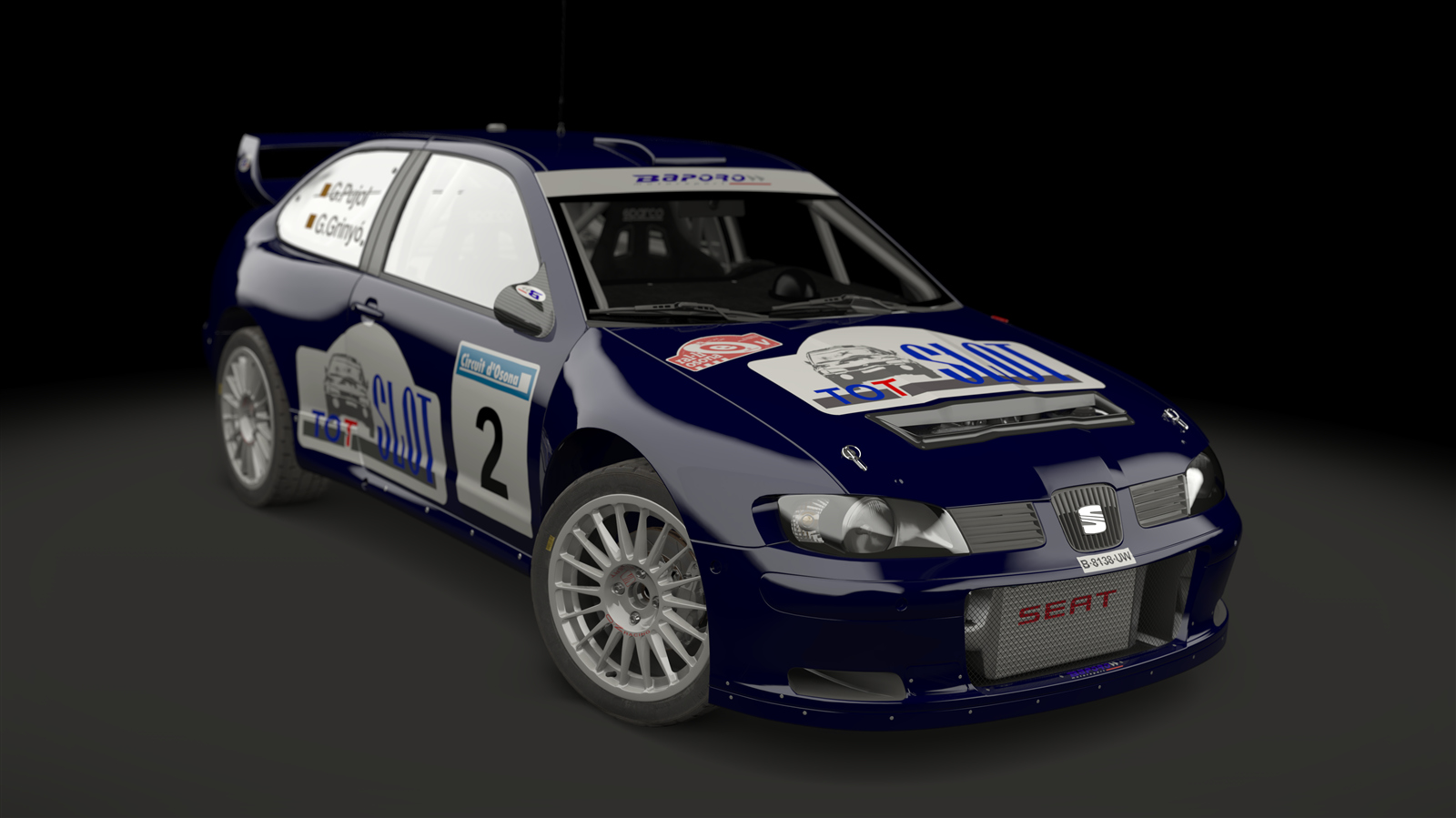 Seat Cordoba ev2 WRC, skin Grinyo