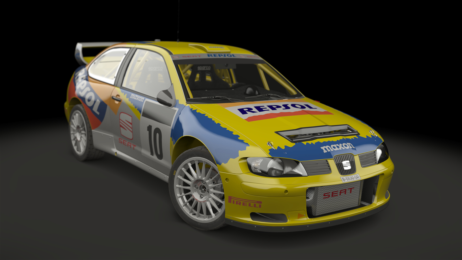 Seat Cordoba ev2 WRC, skin repsol