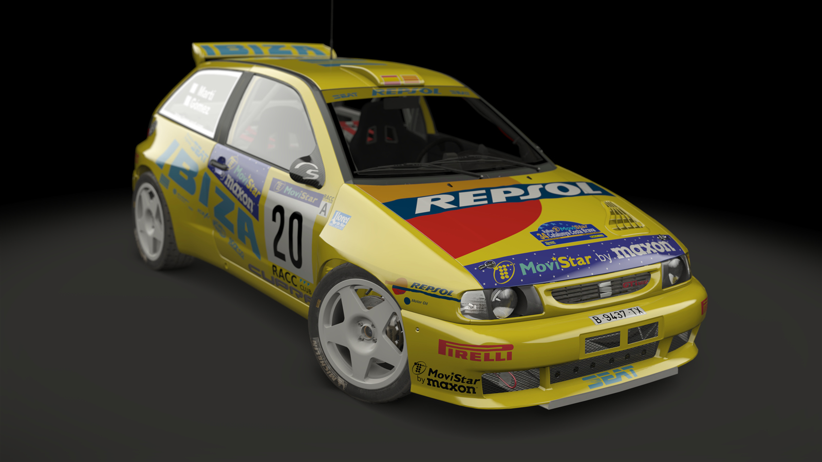 Seat Ibiza Kitcar, skin Oficial