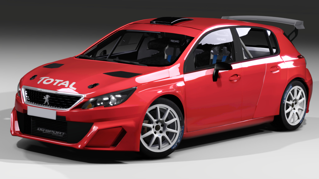 LF N5 Peugeot 308 N5, skin Roja