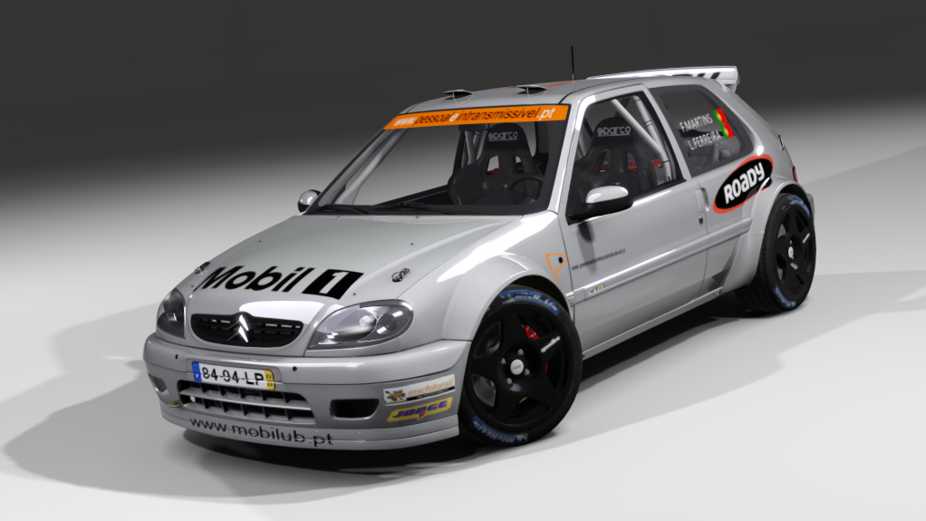 LF S1600 Citroen Saxo S1600, skin #LF F.Martins & L.Ferreira