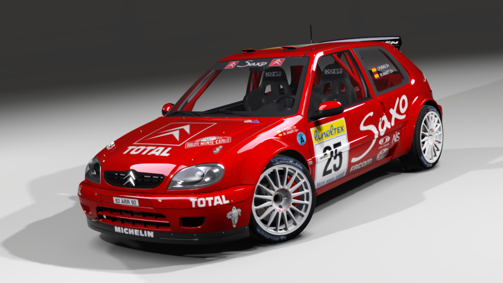 LF S1600 Citroen Saxo S1600, skin #LF Jesus Puras