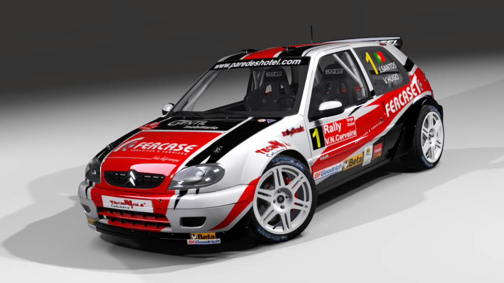 LF S1600 Citroen Saxo S1600, skin #LF Jorge Santos 2009