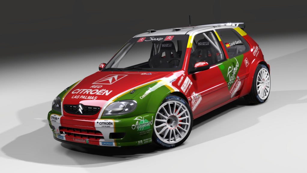 LF S1600 Citroen Saxo S1600, skin DavidGarcia2003_ByDanyCruz