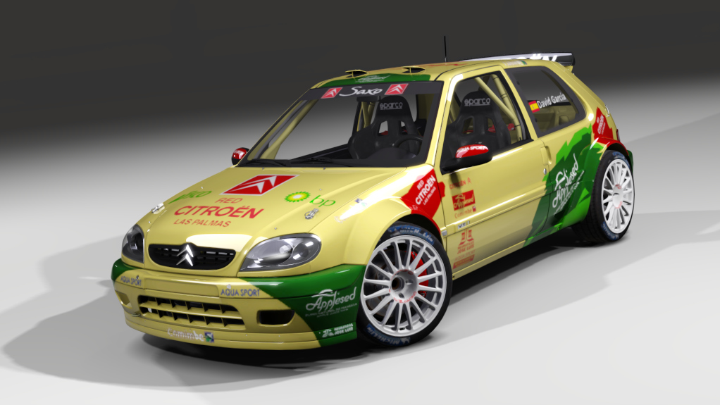 LF S1600 Citroen Saxo S1600, skin DavidGarcia2004_ByDanyCruz