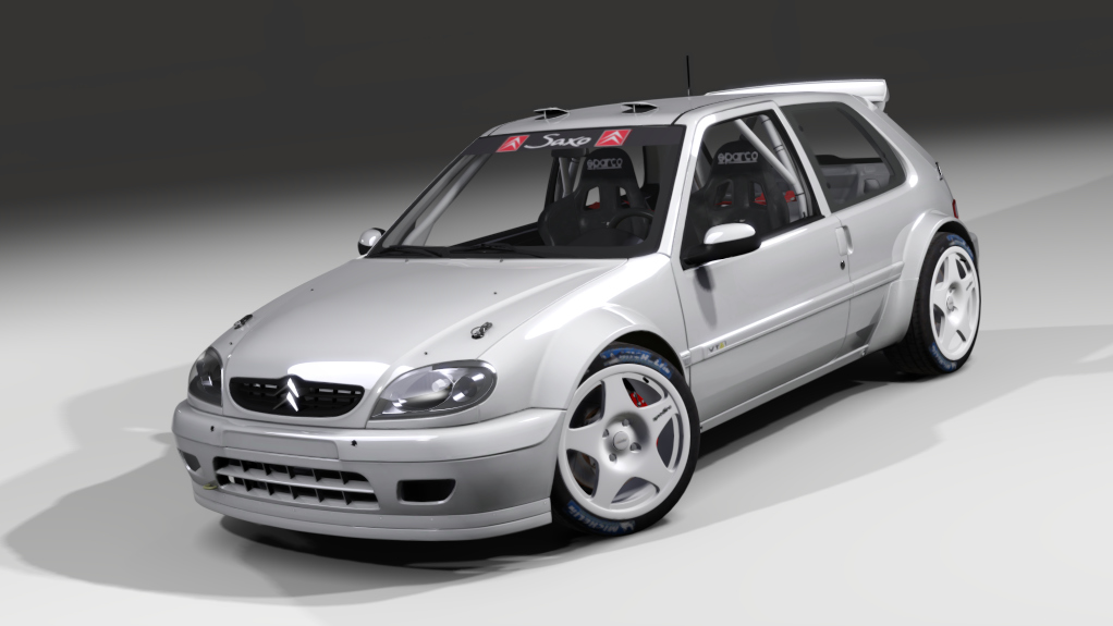 LF S1600 Citroen Saxo S1600, skin White
