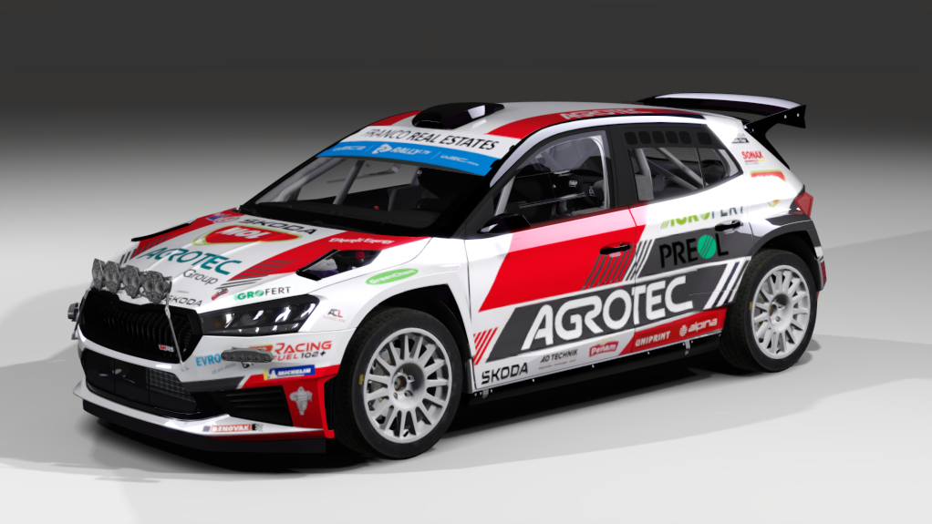 LF Rally2 Skoda Fabia RS Rally2, skin Jan Kopecky by Roberto Correira