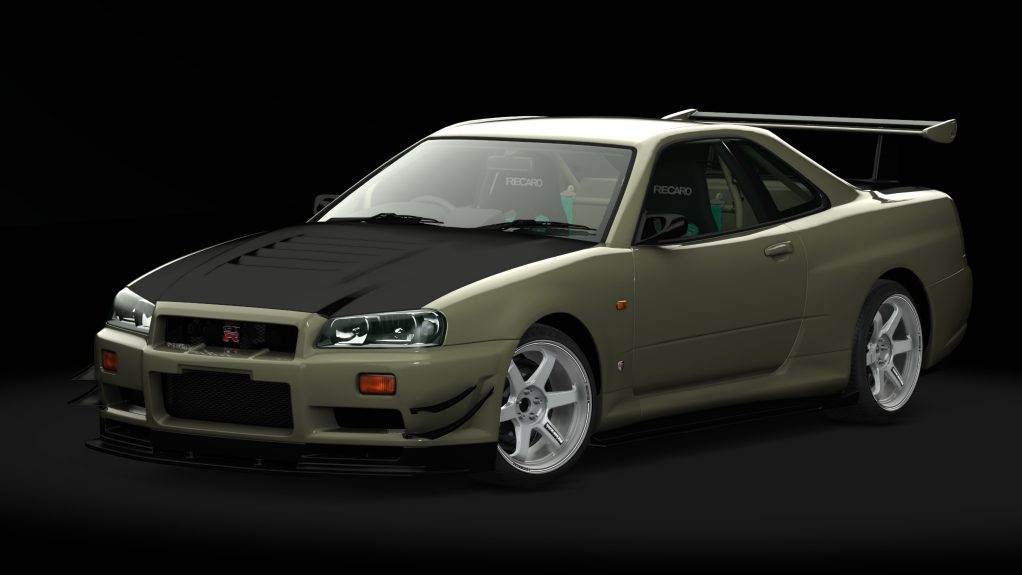 Nissan Skyline GT-T R34 Tracktool, skin 08_millennium_jade