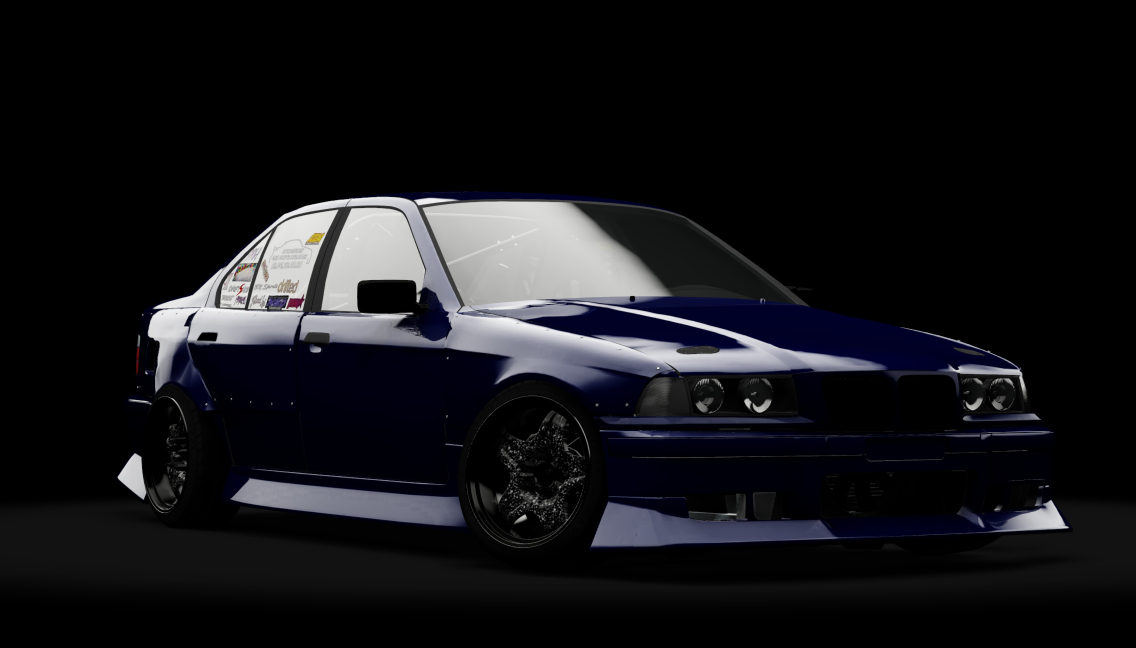 BMW E36 328i Odesa CNC PCP, skin 2_BLUE