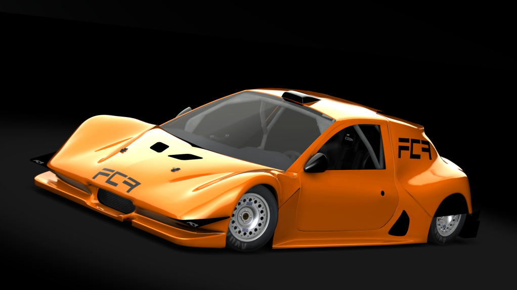 FCR S52, skin Naranja