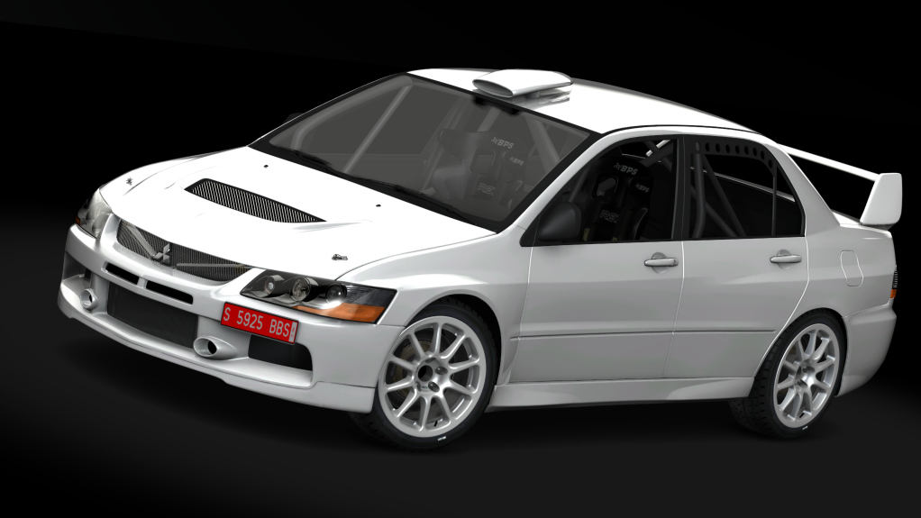 Mitsubishi Lancer Evolution IX N Plus, skin Base