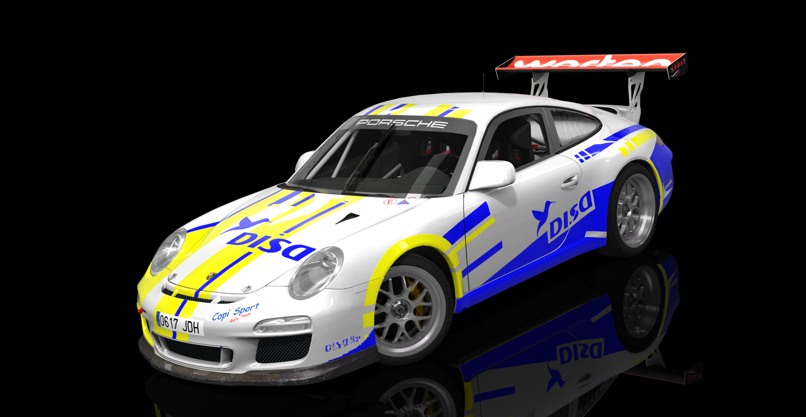 Porsche 911 GT3 Cup Rallye 2010, skin #Enrique Cruz Disa 2017