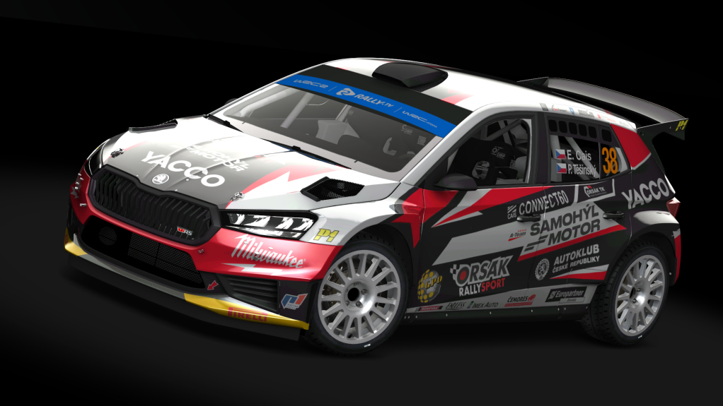 Skoda Fabia RS Rally 2, skin 38 - Cais-Tesinsky