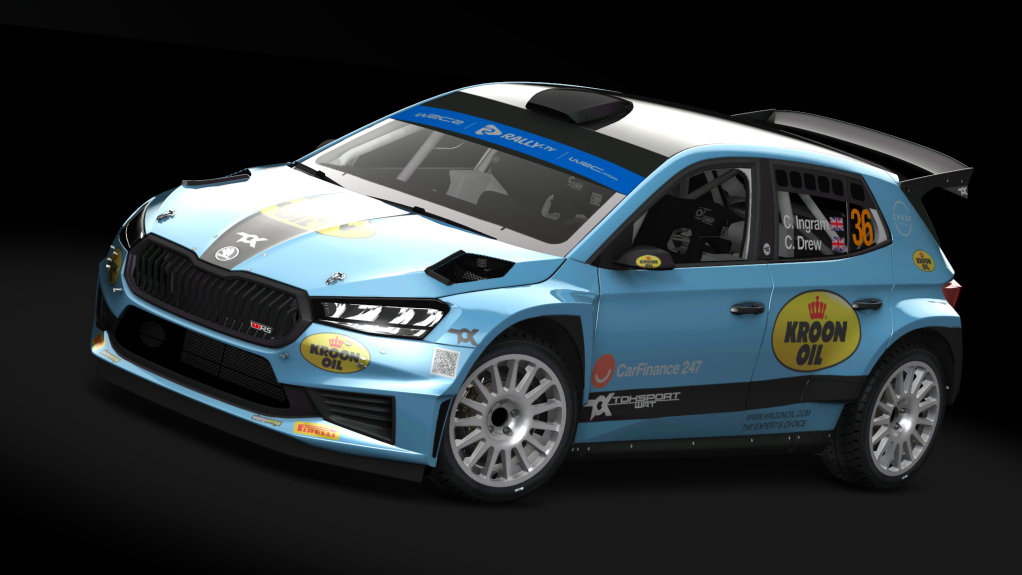 Skoda Fabia RS Rally 2, skin 38 - Ingram-Drew