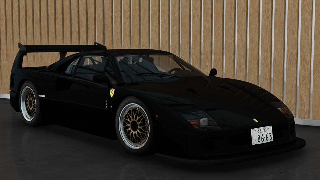 Ferrari F40 Custom, skin 02_black